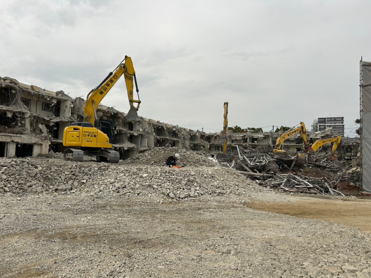 解体状況　4